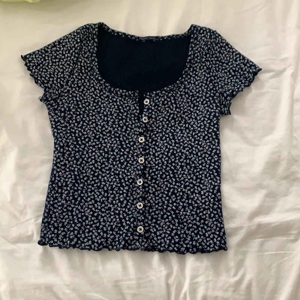 Floral Brandy Melville top
